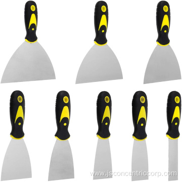 Stainless steel paint scraper filling putty knife set